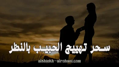 تهييج الحبيب بالنظر