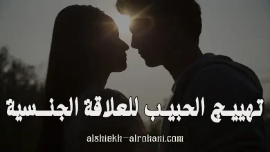 تهييج الحبيب للعلاقة الجنسية
