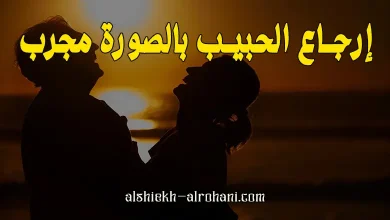 ارجاع الحبيب بالصورة