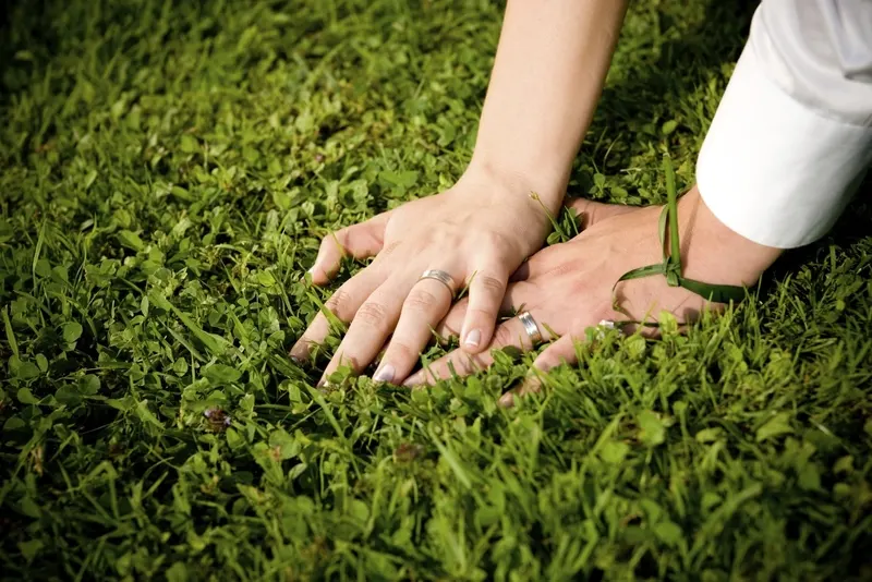 صورة تحتوي على يدين وعشب اسرع طريقة لجلب الحبيب العنيد بالملح