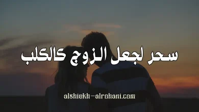 لجعل الزوج كالكلب