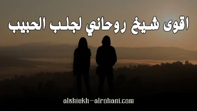 اقوى شيخ روحاني لجلب الحبيب
